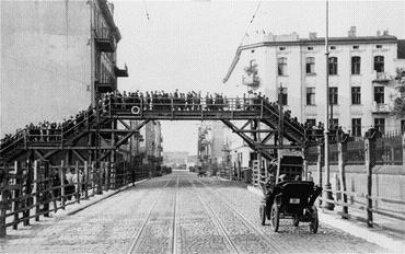 Lodz Ghetto bridge