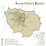 Paris Ile-de-France map